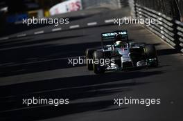 Lewis Hamilton (GBR) Mercedes AMG F1 W05. 24.05.2014. Formula 1 World Championship, Rd 6, Monaco Grand Prix, Monte Carlo, Monaco, Qualifying Day