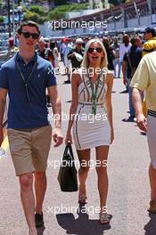 Chloe Roberts (GBR), girlfriend of Max Chilton (GBR) Marussia F1 Team. 24.05.2014. Formula 1 World Championship, Rd 6, Monaco Grand Prix, Monte Carlo, Monaco, Qualifying Day