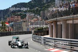 Nico Rosberg (GER) Mercedes AMG F1 W05. 24.05.2014. Formula 1 World Championship, Rd 6, Monaco Grand Prix, Monte Carlo, Monaco, Qualifying Day