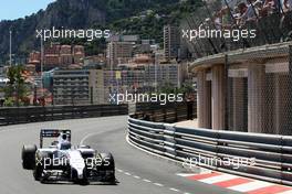 Valtteri Bottas (FIN) Williams FW36. 24.05.2014. Formula 1 World Championship, Rd 6, Monaco Grand Prix, Monte Carlo, Monaco, Qualifying Day