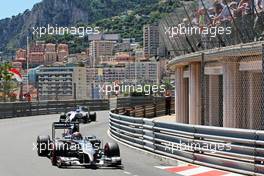 Adrian Sutil (GER) Sauber C33. 24.05.2014. Formula 1 World Championship, Rd 6, Monaco Grand Prix, Monte Carlo, Monaco, Qualifying Day