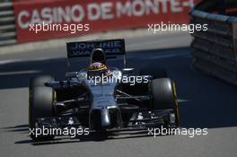 Jenson Button (GBR) McLaren MP4-29. 24.05.2014. Formula 1 World Championship, Rd 6, Monaco Grand Prix, Monte Carlo, Monaco, Qualifying Day