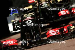 Lotus F1 Team  24.05.2014. Formula 1 World Championship, Rd 6, Monaco Grand Prix, Monte Carlo, Monaco, Qualifying Day