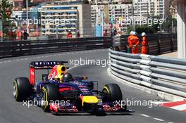 Sebastian Vettel (GER) Red Bull Racing RB10. 24.05.2014. Formula 1 World Championship, Rd 6, Monaco Grand Prix, Monte Carlo, Monaco, Qualifying Day