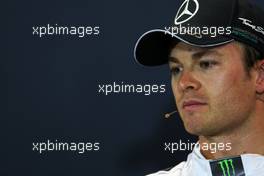 Nico Rosberg (GER) Mercedes AMG F1 in the FIA Press Conference. 24.05.2014. Formula 1 World Championship, Rd 6, Monaco Grand Prix, Monte Carlo, Monaco, Qualifying Day