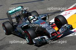 Lewis Hamilton (GBR) Mercedes AMG F1 W05. 24.05.2014. Formula 1 World Championship, Rd 6, Monaco Grand Prix, Monte Carlo, Monaco, Qualifying Day