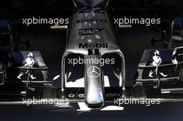 McLaren MP4-29 front wing. 24.05.2014. Formula 1 World Championship, Rd 6, Monaco Grand Prix, Monte Carlo, Monaco, Qualifying Day