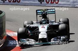 Nico Rosberg (GER) Mercedes AMG F1 W05. 24.05.2014. Formula 1 World Championship, Rd 6, Monaco Grand Prix, Monte Carlo, Monaco, Qualifying Day