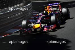 Sebastian Vettel (GER) Red Bull Racing RB10. 24.05.2014. Formula 1 World Championship, Rd 6, Monaco Grand Prix, Monte Carlo, Monaco, Qualifying Day