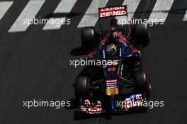 Jean-Eric Vergne (FRA) Scuderia Toro Rosso STR9. 24.05.2014. Formula 1 World Championship, Rd 6, Monaco Grand Prix, Monte Carlo, Monaco, Qualifying Day