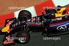 Sebastian Vettel (GER) Red Bull Racing RB10. 24.05.2014. Formula 1 World Championship, Rd 6, Monaco Grand Prix, Monte Carlo, Monaco, Qualifying Day