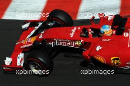 Fernando Alonso (ESP) Ferrari F14-T. 24.05.2014. Formula 1 World Championship, Rd 6, Monaco Grand Prix, Monte Carlo, Monaco, Qualifying Day