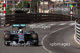 Lewis Hamilton (GBR) Mercedes AMG F1 W05. 24.05.2014. Formula 1 World Championship, Rd 6, Monaco Grand Prix, Monte Carlo, Monaco, Qualifying Day