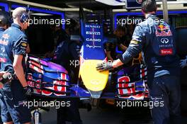 Red Bull Racing RB10 front wing. 24.05.2014. Formula 1 World Championship, Rd 6, Monaco Grand Prix, Monte Carlo, Monaco, Qualifying Day