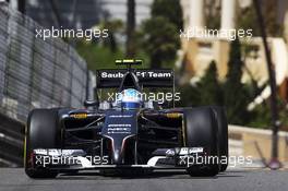 Esteban Gutierrez (MEX) Sauber C33. 24.05.2014. Formula 1 World Championship, Rd 6, Monaco Grand Prix, Monte Carlo, Monaco, Qualifying Day