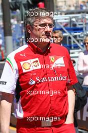 Pat Fry (GBR) Ferrari Deputy Technical Director and Head of Race Engineering. 24.05.2014. Formula 1 World Championship, Rd 6, Monaco Grand Prix, Monte Carlo, Monaco, Qualifying Day