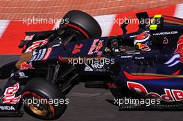 Daniil Kvyat (RUS) Scuderia Toro Rosso STR9. 24.05.2014. Formula 1 World Championship, Rd 6, Monaco Grand Prix, Monte Carlo, Monaco, Qualifying Day