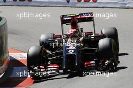 Pastor Maldonado (VEN) Lotus F1 E21. 24.05.2014. Formula 1 World Championship, Rd 6, Monaco Grand Prix, Monte Carlo, Monaco, Qualifying Day