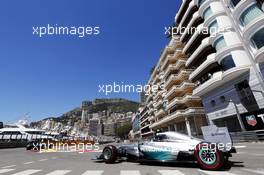 Nico Rosberg (GER) Mercedes AMG F1 W05. 24.05.2014. Formula 1 World Championship, Rd 6, Monaco Grand Prix, Monte Carlo, Monaco, Qualifying Day