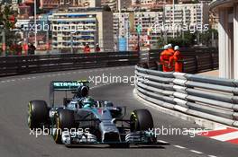 Nico Rosberg (GER) Mercedes AMG F1 W05. 24.05.2014. Formula 1 World Championship, Rd 6, Monaco Grand Prix, Monte Carlo, Monaco, Qualifying Day