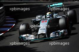 Lewis Hamilton (GBR) Mercedes AMG F1 W05. 24.05.2014. Formula 1 World Championship, Rd 6, Monaco Grand Prix, Monte Carlo, Monaco, Qualifying Day