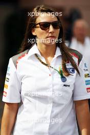Simona de Silvestro (SUI) Sauber F1 Team Test Driver. 25.05.2014. Formula 1 World Championship, Rd 6, Monaco Grand Prix, Monte Carlo, Monaco, Race Day.