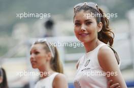 Grid girls. 25.05.2014. Formula 1 World Championship, Rd 6, Monaco Grand Prix, Monte Carlo, Monaco, Race Day.
