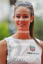 Grid girl. 25.05.2014. Formula 1 World Championship, Rd 6, Monaco Grand Prix, Monte Carlo, Monaco, Race Day.