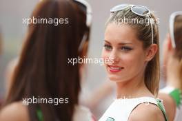 Grid girls. 25.05.2014. Formula 1 World Championship, Rd 6, Monaco Grand Prix, Monte Carlo, Monaco, Race Day.