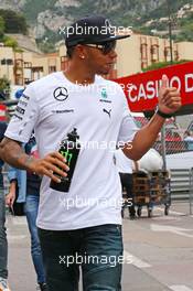 Lewis Hamilton (GBR) Mercedes AMG F1. 25.05.2014. Formula 1 World Championship, Rd 6, Monaco Grand Prix, Monte Carlo, Monaco, Race Day.
