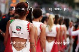 Grid girls. 25.05.2014. Formula 1 World Championship, Rd 6, Monaco Grand Prix, Monte Carlo, Monaco, Race Day.