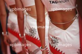 Grid girls. 25.05.2014. Formula 1 World Championship, Rd 6, Monaco Grand Prix, Monte Carlo, Monaco, Race Day.