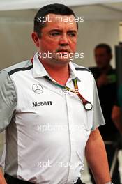 Eric Boullier (FRA) McLaren Racing Director. 22.05.2014. Formula 1 World Championship, Rd 6, Monaco Grand Prix, Monte Carlo, Monaco, Practice Day.