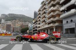 Fernando Alonso (ESP) Ferrari F14-T. 22.05.2014. Formula 1 World Championship, Rd 6, Monaco Grand Prix, Monte Carlo, Monaco, Practice Day.