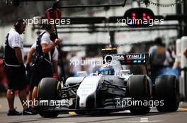 Valtteri Bottas (FIN) Williams FW36. 22.05.2014. Formula 1 World Championship, Rd 6, Monaco Grand Prix, Monte Carlo, Monaco, Practice Day.