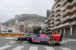 Jean-Eric Vergne (FRA) Scuderia Toro Rosso STR9. 22.05.2014. Formula 1 World Championship, Rd 6, Monaco Grand Prix, Monte Carlo, Monaco, Practice Day.