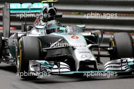 Nico Rosberg (GER), Mercedes AMG F1 Team  22.05.2014. Formula 1 World Championship, Rd 6, Monaco Grand Prix, Monte Carlo, Monaco, Practice Day.