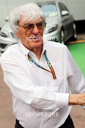Bernie Ecclestone (GBR). 22.05.2014. Formula 1 World Championship, Rd 6, Monaco Grand Prix, Monte Carlo, Monaco, Practice Day.