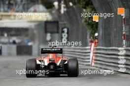 Jules Bianchi (FRA) Marussia F1 Team MR03. 22.05.2014. Formula 1 World Championship, Rd 6, Monaco Grand Prix, Monte Carlo, Monaco, Practice Day.