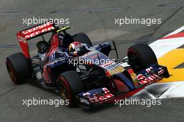 Daniil Kvyat (RUS) Scuderia Toro Rosso STR9. 22.05.2014. Formula 1 World Championship, Rd 6, Monaco Grand Prix, Monte Carlo, Monaco, Practice Day.