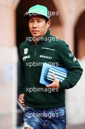 Kamui Kobayashi (JPN) Caterham. 22.05.2014. Formula 1 World Championship, Rd 6, Monaco Grand Prix, Monte Carlo, Monaco, Practice Day.