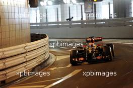 Romain Grosjean (FRA) Lotus F1 E22. 22.05.2014. Formula 1 World Championship, Rd 6, Monaco Grand Prix, Monte Carlo, Monaco, Practice Day.