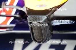 Red Bull Racing RB10 nosecone detail. 22.05.2014. Formula 1 World Championship, Rd 6, Monaco Grand Prix, Monte Carlo, Monaco, Practice Day.