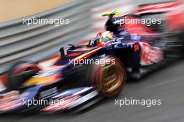 Daniil Kvyat (RUS) Scuderia Toro Rosso STR9. 22.05.2014. Formula 1 World Championship, Rd 6, Monaco Grand Prix, Monte Carlo, Monaco, Practice Day.