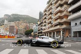 Kevin Magnussen (DEN) McLaren MP4-29. 22.05.2014. Formula 1 World Championship, Rd 6, Monaco Grand Prix, Monte Carlo, Monaco, Practice Day.