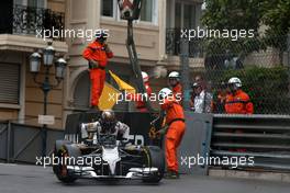 Adrian Sutil (GER), Sauber F1 Team  22.05.2014. Formula 1 World Championship, Rd 6, Monaco Grand Prix, Monte Carlo, Monaco, Practice Day.