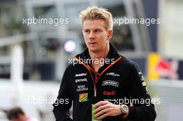 Nico Hulkenberg (GER) Sahara Force India F1. 22.05.2014. Formula 1 World Championship, Rd 6, Monaco Grand Prix, Monte Carlo, Monaco, Practice Day.