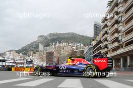 Daniel Ricciardo (AUS) Red Bull Racing RB10. 22.05.2014. Formula 1 World Championship, Rd 6, Monaco Grand Prix, Monte Carlo, Monaco, Practice Day.