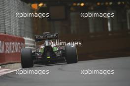 Nico Hulkenberg (GER) Sahara Force India F1 VJM07. 22.05.2014. Formula 1 World Championship, Rd 6, Monaco Grand Prix, Monte Carlo, Monaco, Practice Day.