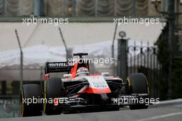 Jules Bianchi (FRA), Marussia F1 Team   22.05.2014. Formula 1 World Championship, Rd 6, Monaco Grand Prix, Monte Carlo, Monaco, Practice Day.